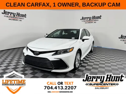 White 2024 Toyota Camry LE for sale in Salisbury, NC