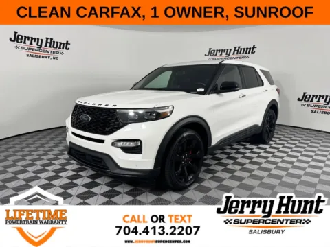 White 2021 Ford Explorer ST for sale in Salisbury, NC
