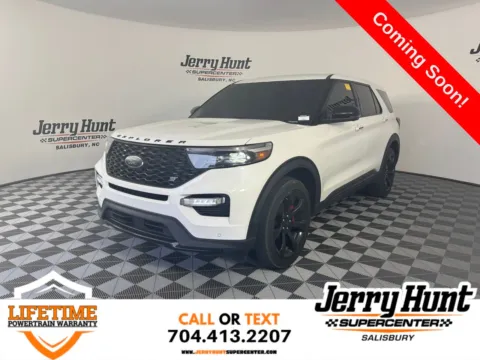 White 2021 Ford Explorer ST for sale in Salisbury, NC