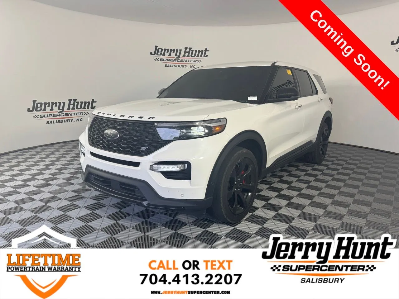 White 2021 Ford Explorer ST for sale in Salisbury, NC