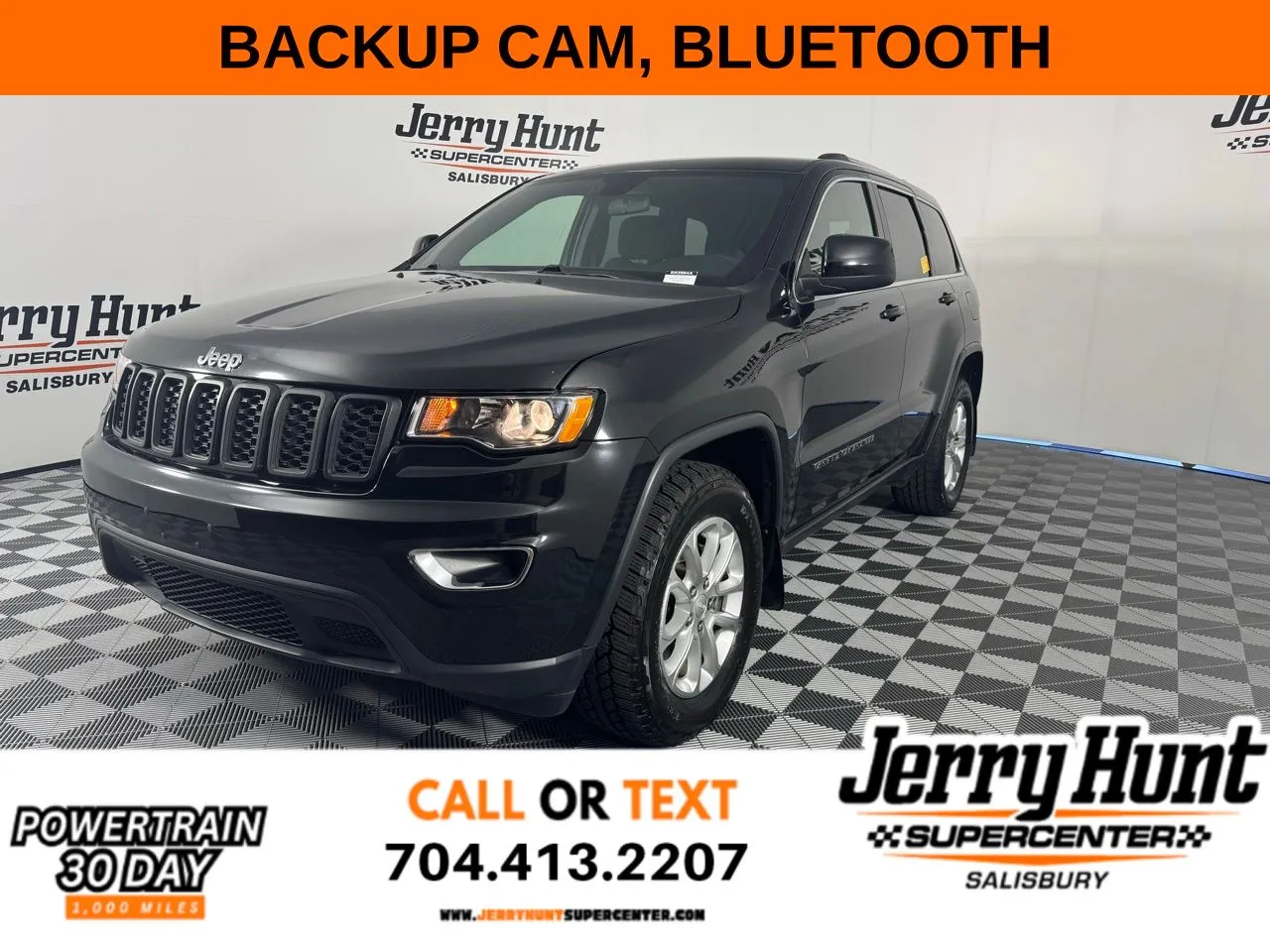Black 2021 Jeep Grand Cherokee Laredo E for sale in Salisbury, NC