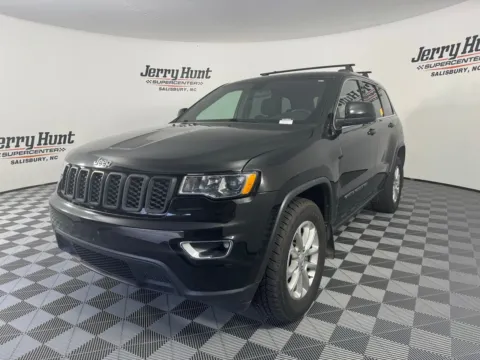 Black 2021 Jeep Grand Cherokee Laredo E for sale in Salisbury, NC