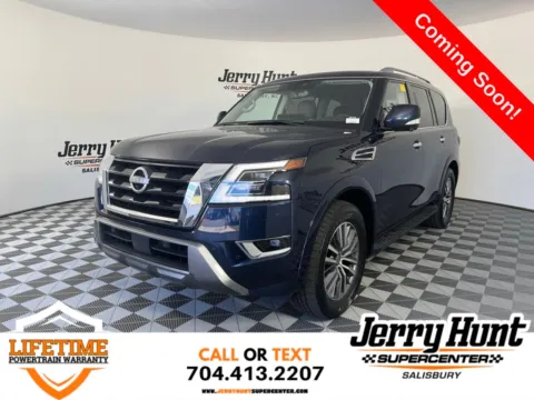 Blue 2024 Nissan Armada SL for sale in Salisbury, NC