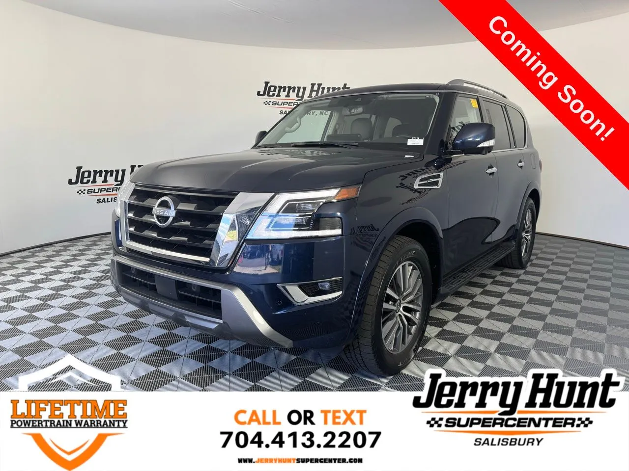 Blue 2024 Nissan Armada SL for sale in Salisbury, NC