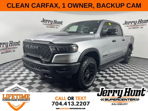 Silver 2025 Ram 1500 Rebel for sale in Salisbury, NC