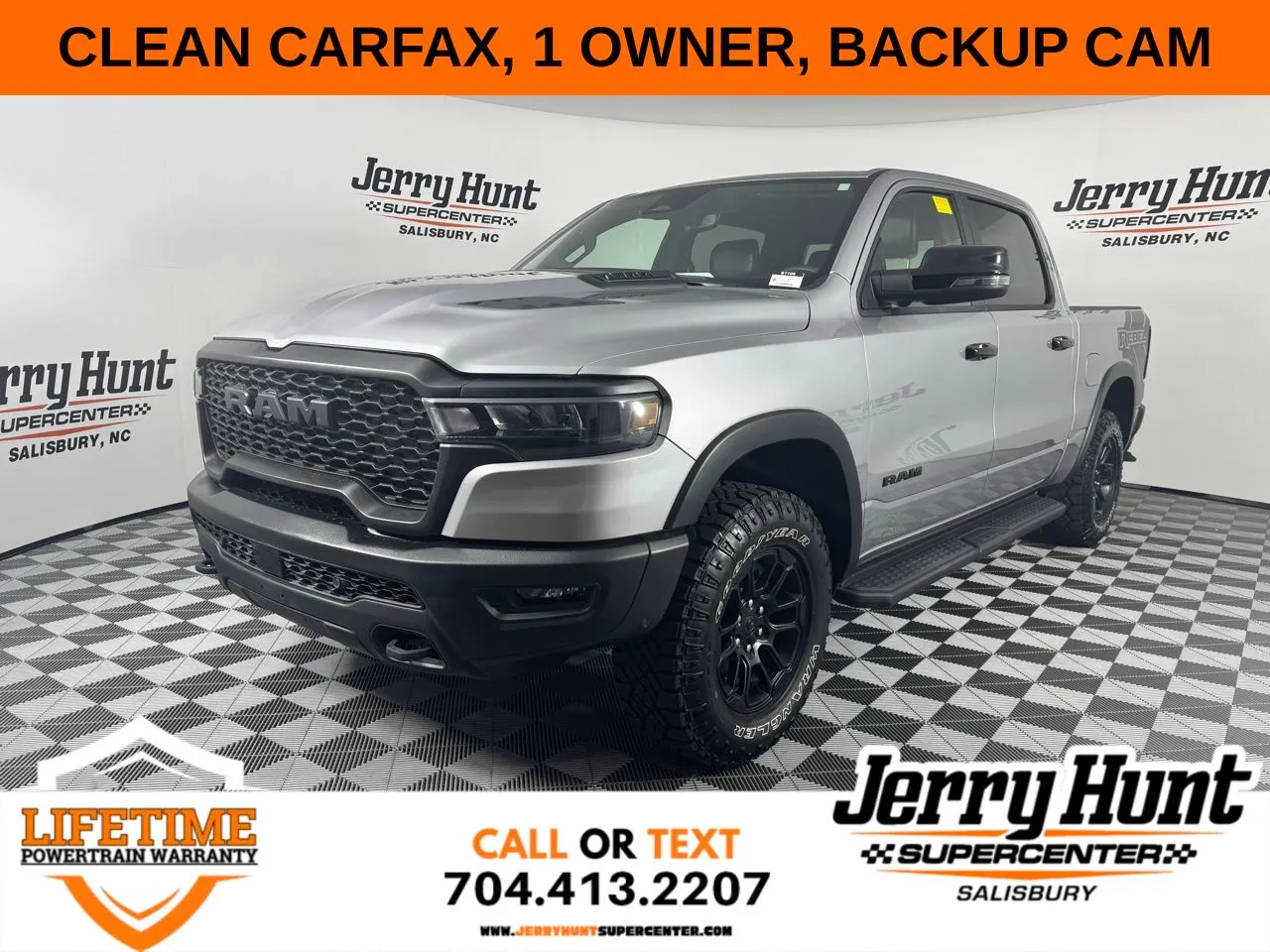 Silver 2025 Ram 1500 Rebel for sale in Salisbury, NC