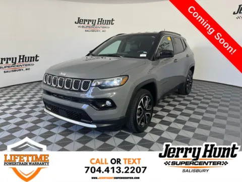 Gray 2023 Jeep Compass Limited for sale in Salisbury, NC