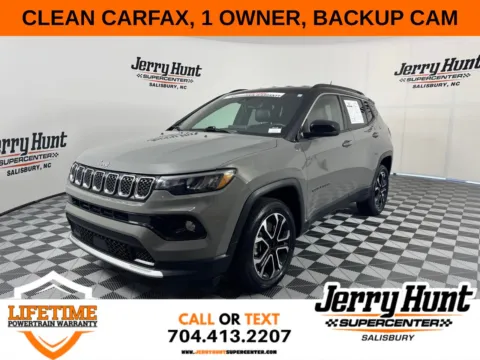 Gray 2023 Jeep Compass Limited for sale in Salisbury, NC