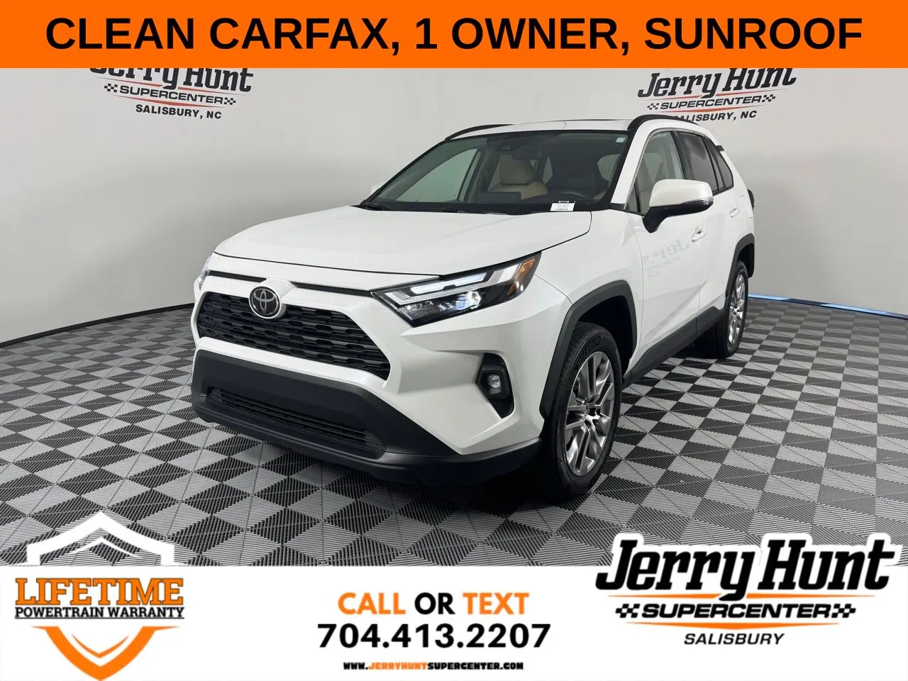 White 2025 Toyota RAV4 XLE Premium for sale in Salisbury, NC