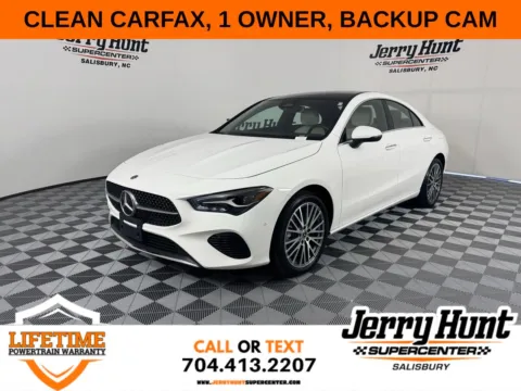 White 2025 Mercedes-Benz CLA 250 for sale in Salisbury, NC