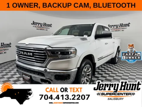 White 2019 Ram 1500 Laramie Longhorn for sale in Salisbury, NC