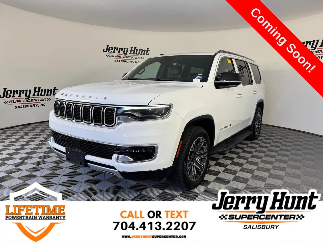 White 2023 Jeep Wagoneer Series II for sale in Salisbury, NC