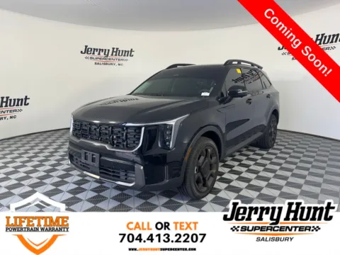 Black 2025 Kia Sorento X-Line SX for sale in Salisbury, NC
