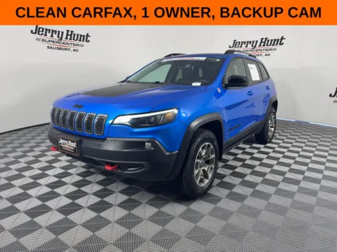 Blue 2023 Jeep Cherokee Trailhawk for sale in Salisbury, NC