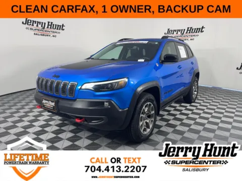 Blue 2023 Jeep Cherokee Trailhawk for sale in Salisbury, NC