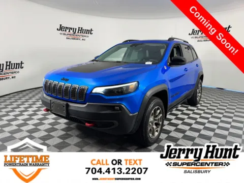 Blue 2023 Jeep Cherokee Trailhawk for sale in Salisbury, NC