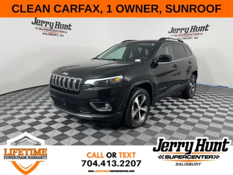 Black 2022 Jeep Cherokee Limited for sale in Salisbury, NC