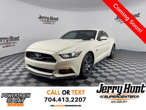 White 2015 Ford Mustang GT 50 Years Limited Edition for sale in Salisbury, NC