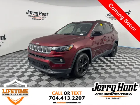 Red 2022 Jeep Compass Latitude for sale in Salisbury, NC