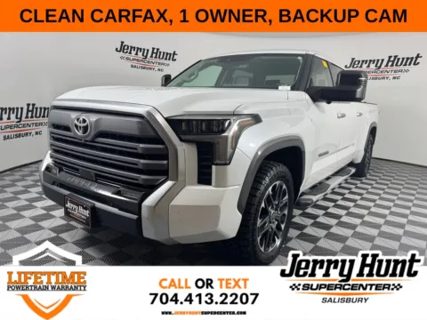 White 2022 Toyota Tundra Limited for sale in Salisbury, NC