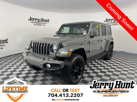 Gray 2023 Jeep Wrangler Altitude for sale in Salisbury, NC