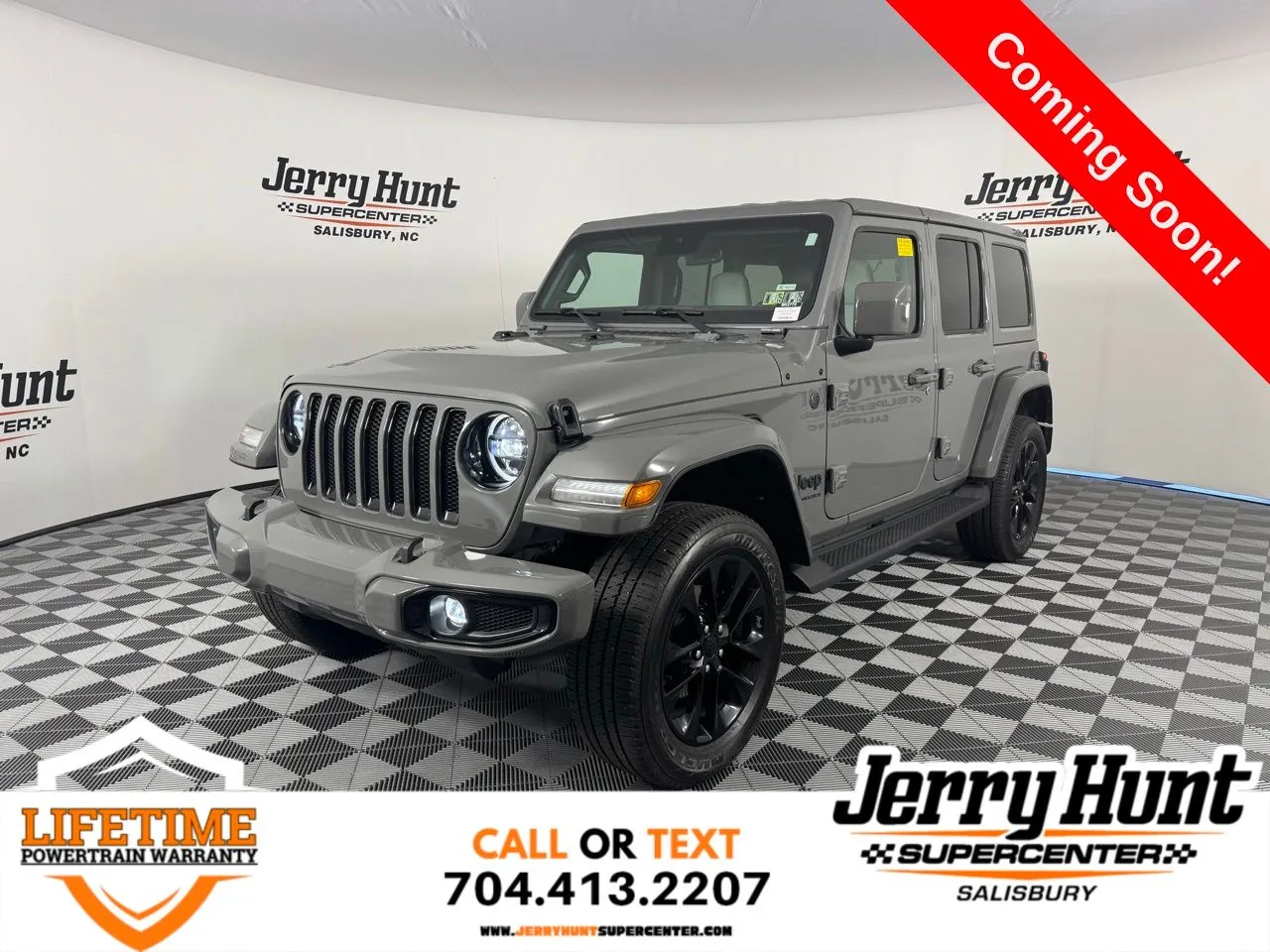 Gray 2023 Jeep Wrangler High Altitude for sale in Salisbury, NC