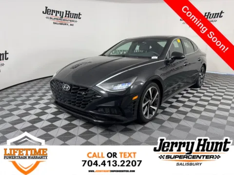 Black 2022 Hyundai Sonata SEL Plus for sale in Salisbury, NC