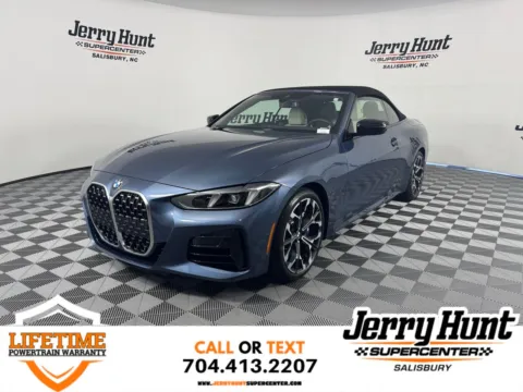 Blue 2025 BMW 4 Series 430i for sale in Salisbury, NC