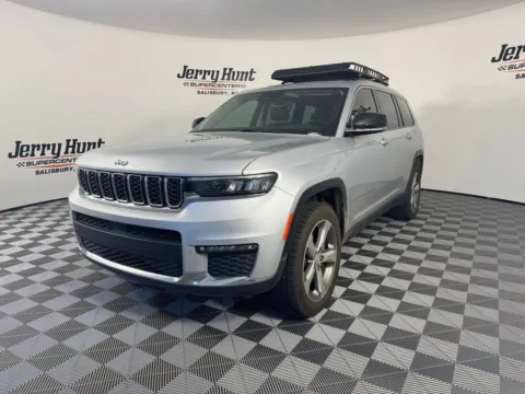 Silver 2021 Jeep Grand Cherokee L Limited for sale in Salisbury, NC