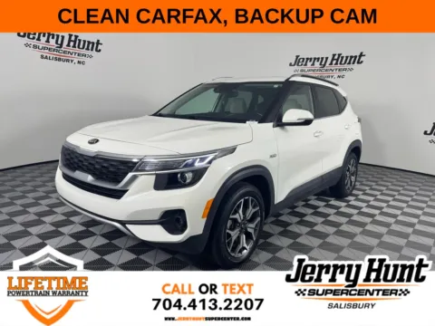 White 2021 Kia Seltos EX for sale in Salisbury, NC