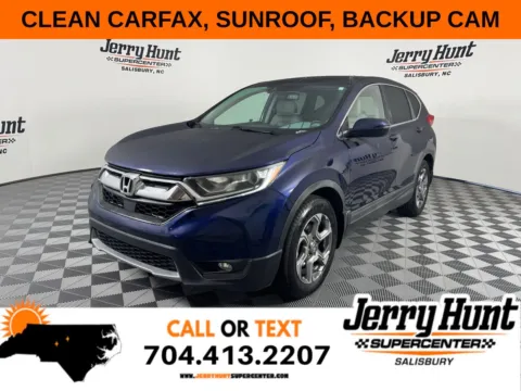 Black 2017 Honda CR-V EX-L for sale in Salisbury, NC