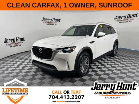 White 2024 Mazda CX-90 3.3 Turbo Preferred Plus for sale in Salisbury, NC