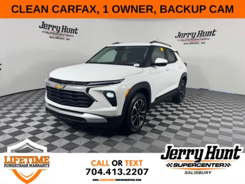 White 2024 Chevrolet TrailBlazer LT for sale in Salisbury, NC