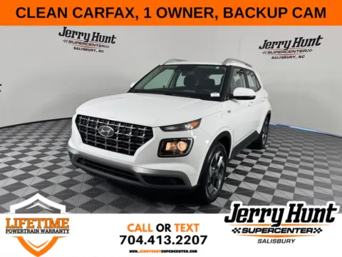 White 2024 Hyundai Venue SEL for sale in Salisbury, NC