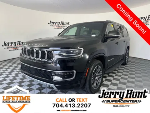 Black 2023 Jeep Wagoneer L Series II for sale in Salisbury, NC