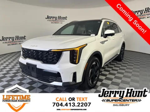 White 2025 Kia Sorento Hybrid SX Prestige for sale in Salisbury, NC