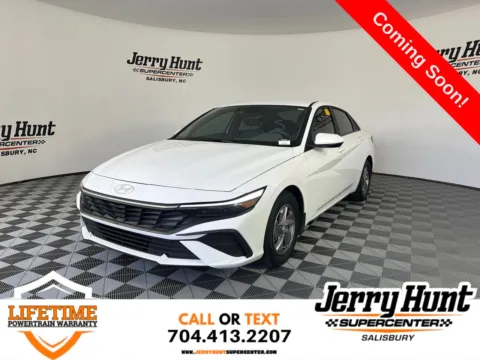 White 2024 Hyundai Elantra SE for sale in Salisbury, NC