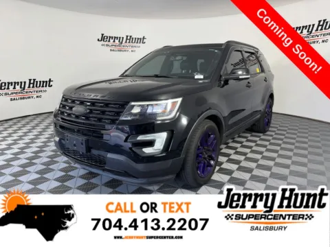 Black 2017 Ford Explorer Sport for sale in Salisbury, NC