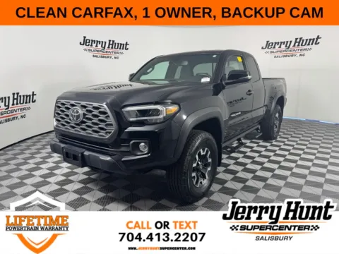 Black 2021 Toyota Tacoma TRD Off-Road for sale in Salisbury, NC