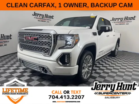 White 2022 GMC Sierra 1500 Limited Denali for sale in Salisbury, NC