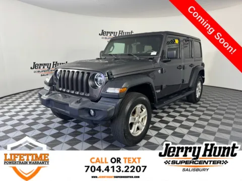 Gray 2021 Jeep Wrangler Unlimited Sport S for sale in Salisbury, NC