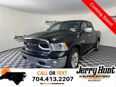 Black 2017 Ram 1500 Laramie Longhorn for sale in Salisbury, NC