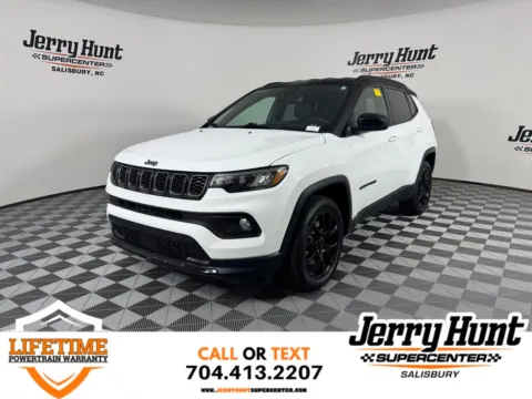 White 2024 Jeep Compass Latitude for sale in Salisbury, NC