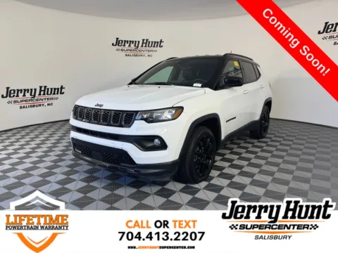 White 2024 Jeep Compass Latitude for sale in Salisbury, NC