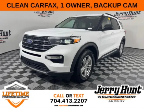 White 2023 Ford Explorer XLT for sale in Salisbury, NC