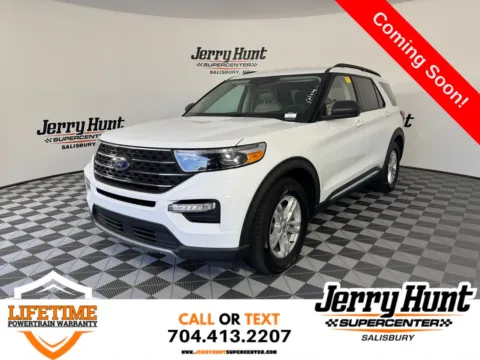 White 2023 Ford Explorer XLT for sale in Salisbury, NC