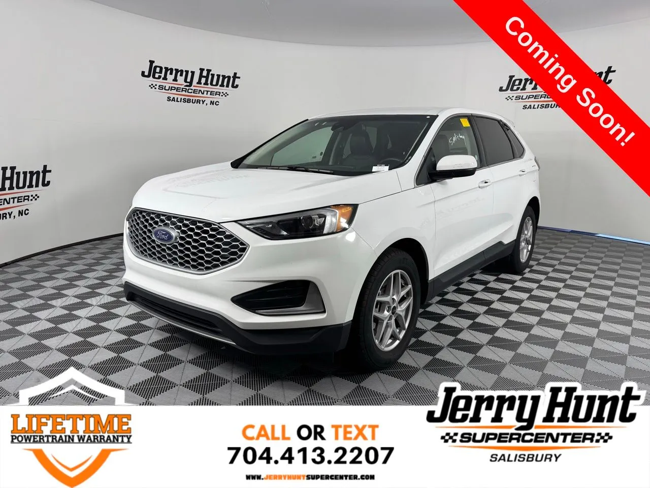 White 2024 Ford Edge SEL for sale in Salisbury, NC