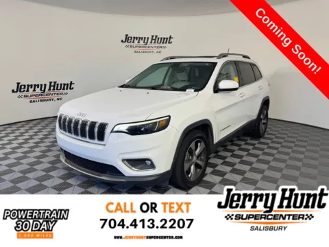 White 2019 Jeep Cherokee Limited for sale in Salisbury, NC