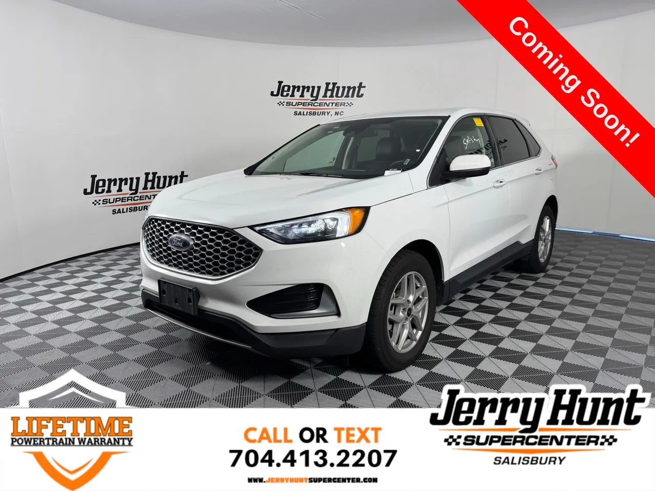White 2024 Ford Edge SEL for sale in Salisbury, NC