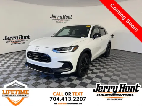 White 2024 Honda HR-V Sport for sale in Salisbury, NC